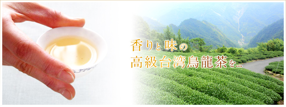 香りと味の高級台湾烏龍茶